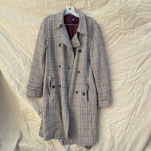 Plaid GAP coat